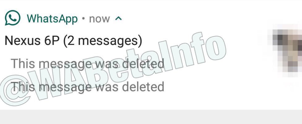 Whatsapp bericht verwijderen voor mezelf ongedaan maken