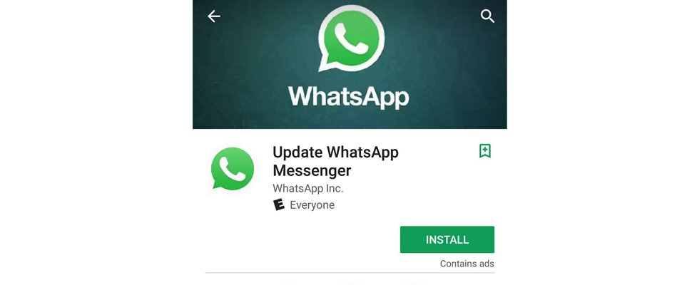 install whatsapp play store download