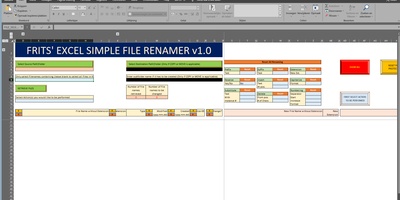 Excel Simple File Renamer - Hernoem bestanden met Excel