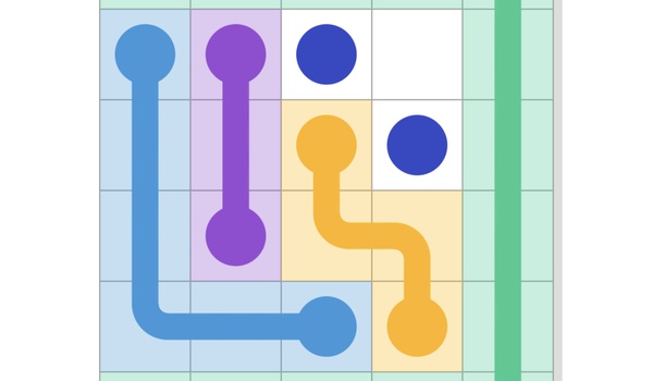 Puzzle Game - Verbind de stippen maar raak niet in de knoop