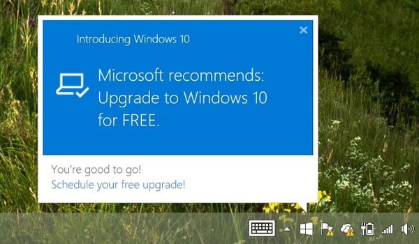 Microsoft: Windows 10 is te agressief opgedrongen
