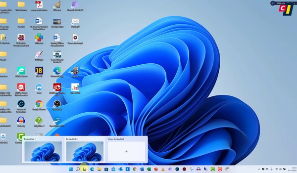 Windows 11: Meer bureaubladen gebruiken