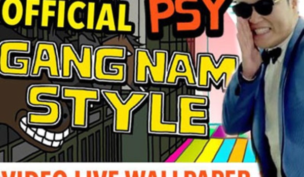 Gangnam Style Live Wallpaper voor Android 