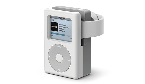 Apple Watch-houder vermomd als iPod