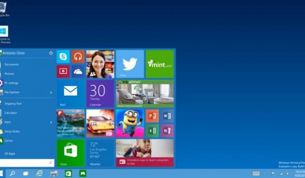 'Windows 10 komt in januari als consumenten-preview'