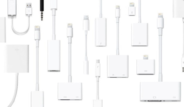 Apple prijst adapters af omdat er zoveel nodig zijn