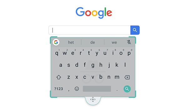 Zo werkt het zwevende Google-toetsenbord in Android
