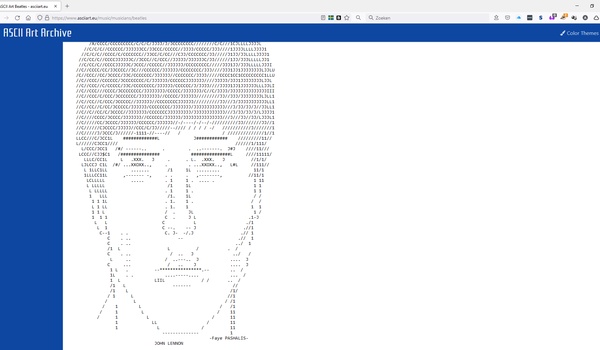 ASCII Art Archive - Grote collectie ASCII-afbeeldingen
