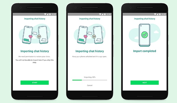 Samsung biedt als eerste overzetten WhatsApp-chats van iOS naar Android