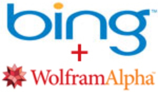 Bing brengt Wolfram Alpha resultaten