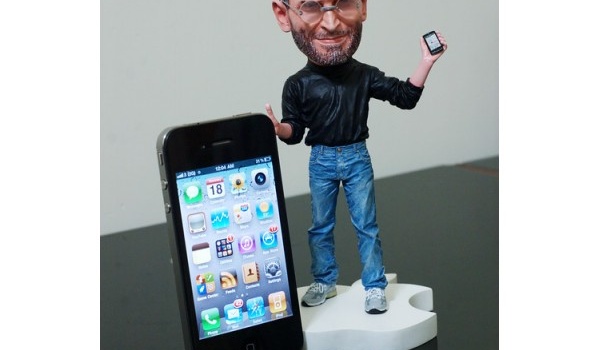 Steve Jobs als speelgoedpoppetje