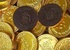 Vier Sinterklaas met bitcoin-chocolademunten