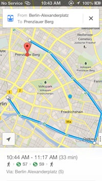 Google Maps iOS 6 Berlin