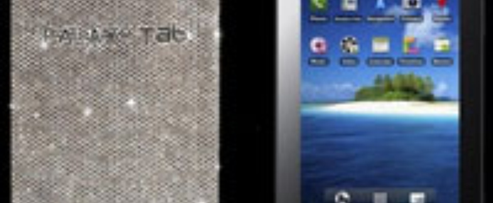 Exclusieve Samsung Galaxy Tab met Swarovski kristallen
