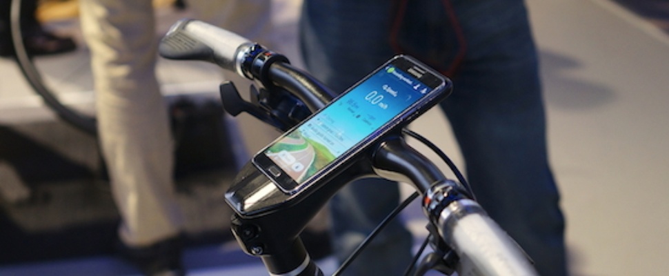 CES 2014: Samsung toont fietsoplader voor Galaxy Note