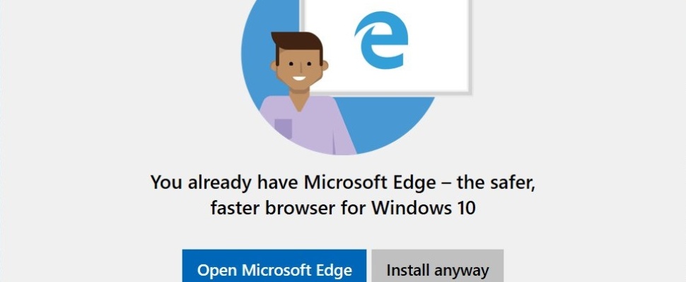 Microsoft raadt installeren andere browsers af in nieuwste Windows 10-versie