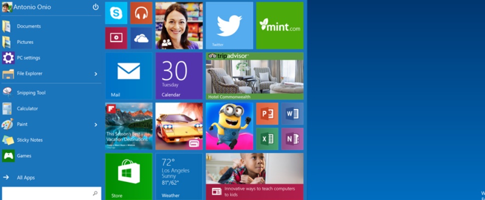 Windows 10 mogelijk als abonnement te koop