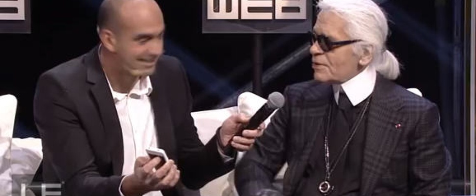 Karl Lagerfeld bezit 4 iPhones, 30 iPads, 100 iPods