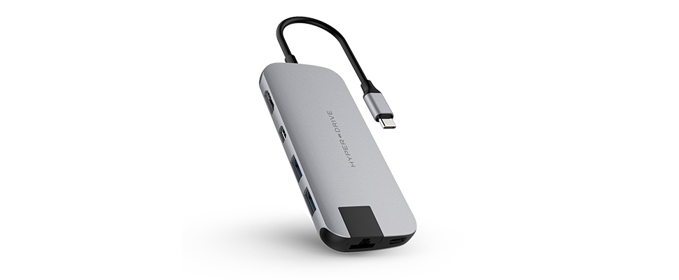Win een HyperDrive SLIM 8-in-1 USB-C Hub