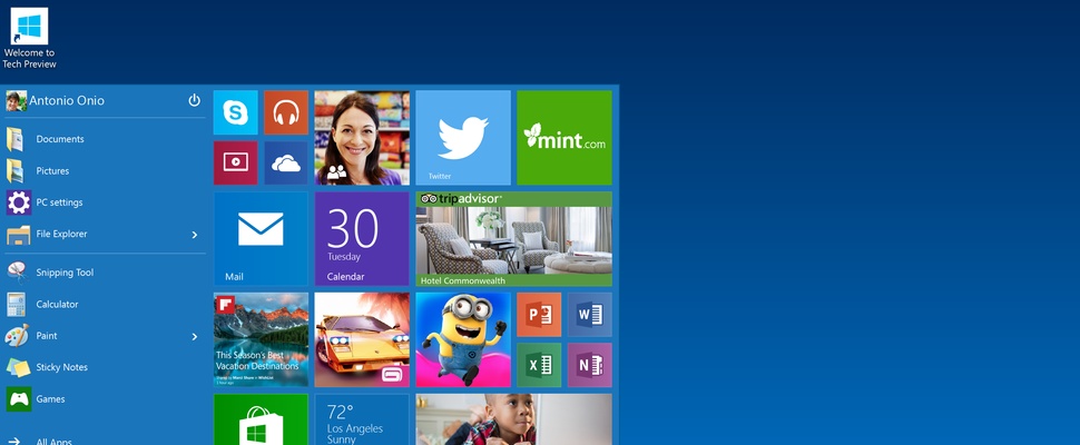 Windows 10 komt al deze zomer