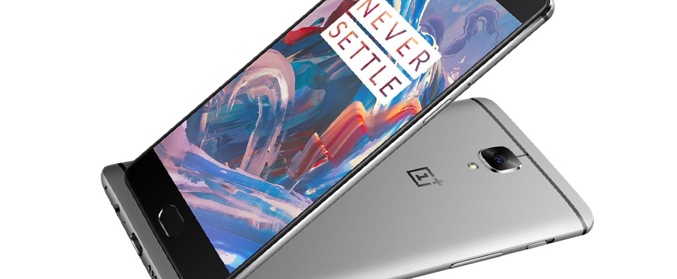 Gelekte afbeelding toont OnePlus 3 met metalen behuizing
