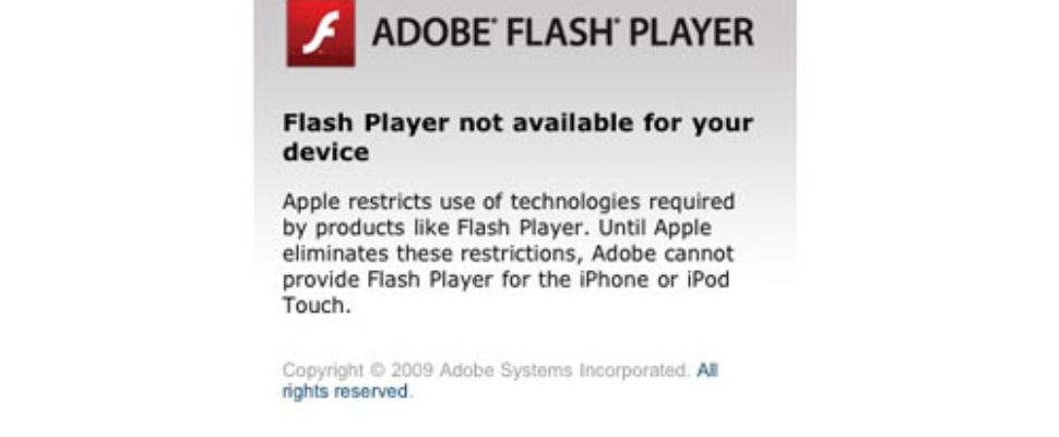 Adobe opent de aanval op Apple voor flash op iPhone