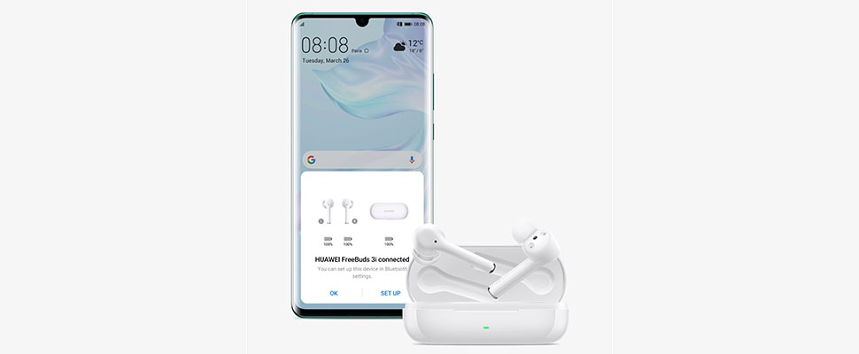 Huawei FreeBuds 3i nemen het op tegen Apple AirPods 