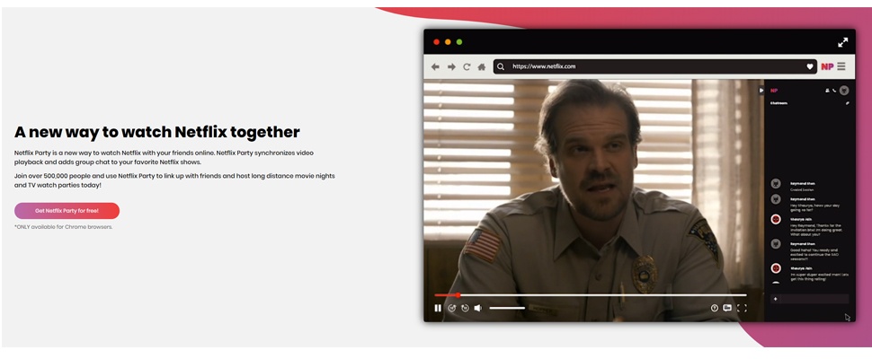 Samen online bingewatchen met Netflix Party