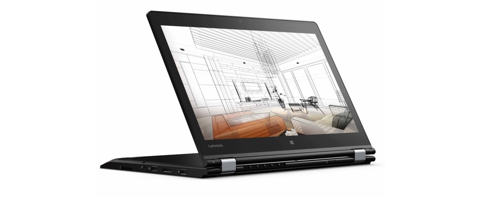 Lenovo Thinkpad p40 Yoga is een 2-in-1 voor tekenaars