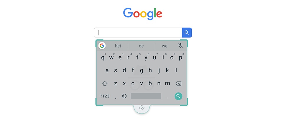 Zo werkt het zwevende Google-toetsenbord in Android