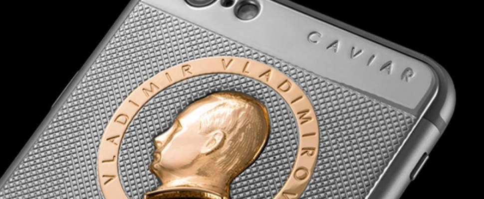 iPhone met gouden Poetin op achterkant: 'Putinphone'