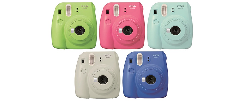 Instax mini 9 polaroid camera bezit selfie-spiegeltje