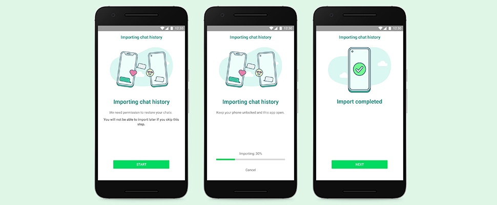 Samsung biedt als eerste overzetten WhatsApp-chats van iOS naar Android
