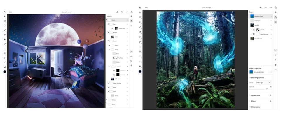 Adobe brengt Photoshop CC in 2019 uit voor iPad
