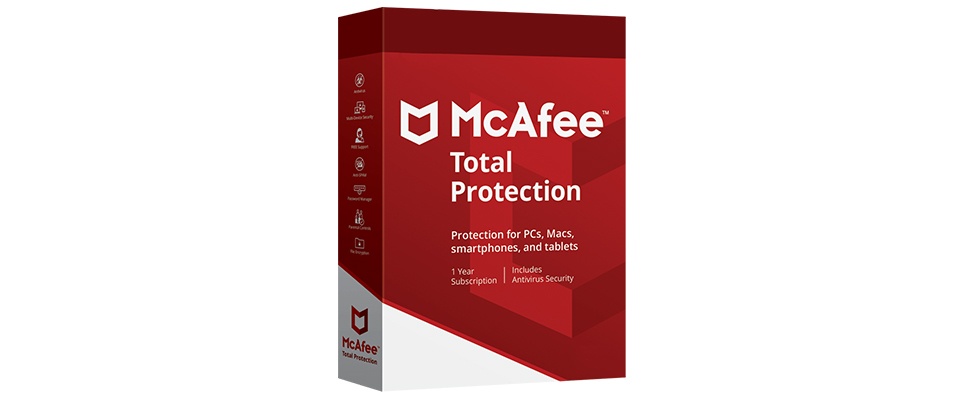 Win een jaar lang McAfee Total Protection-antivirus