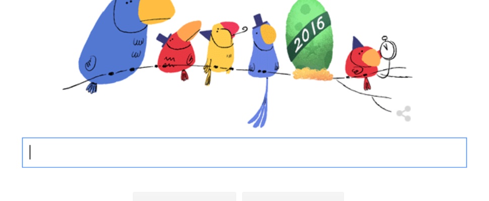 Oudejaarsavond 2015 (bijna) uitgebroed door Google