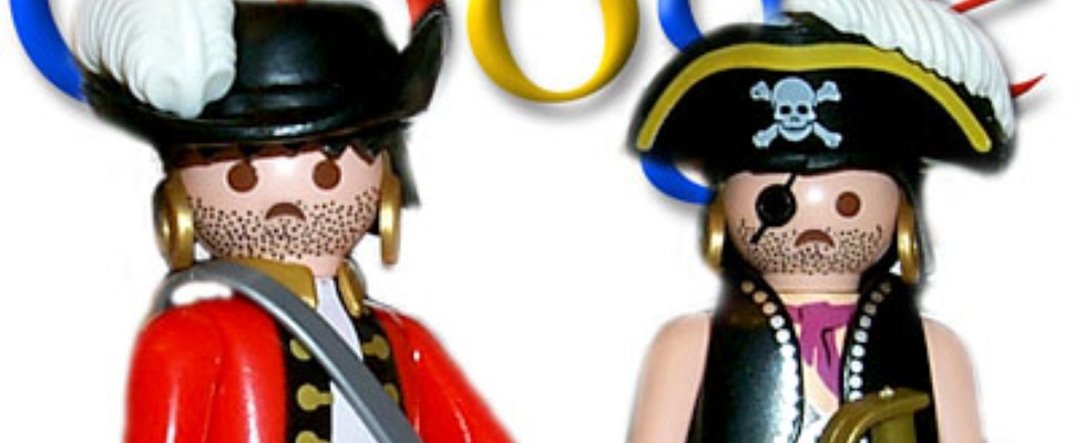 Google strijdt tegen piraten