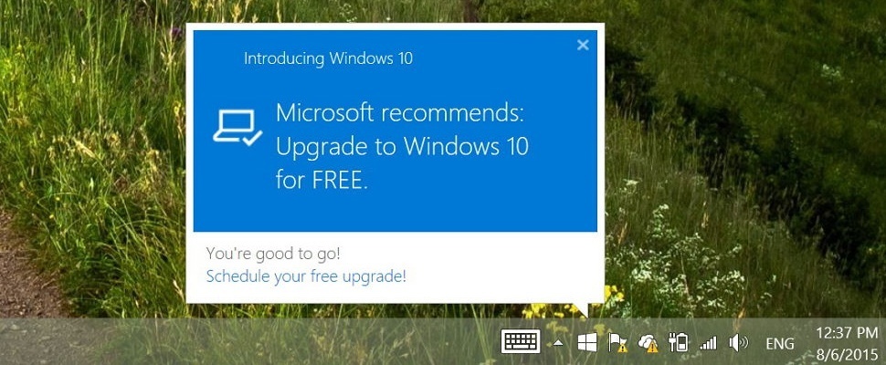 Microsoft: Windows 10 is te agressief opgedrongen